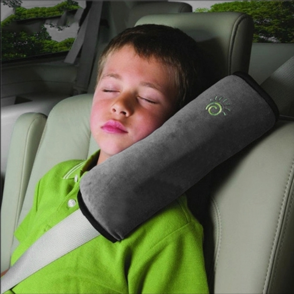 2 NWOT Plush Seat Belt Shoulder Pad/Pillow.